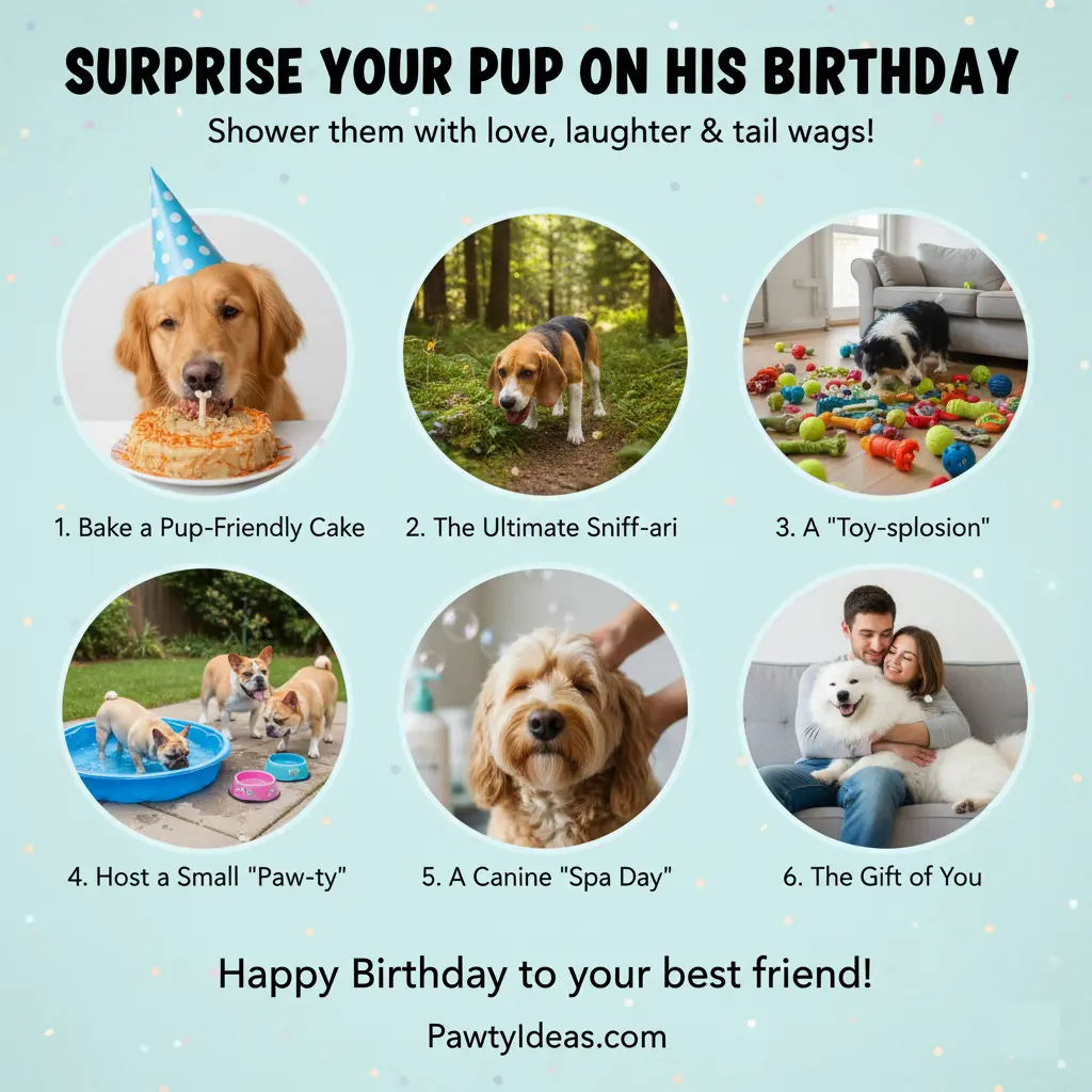 Surprise Your Pup On His Birthday