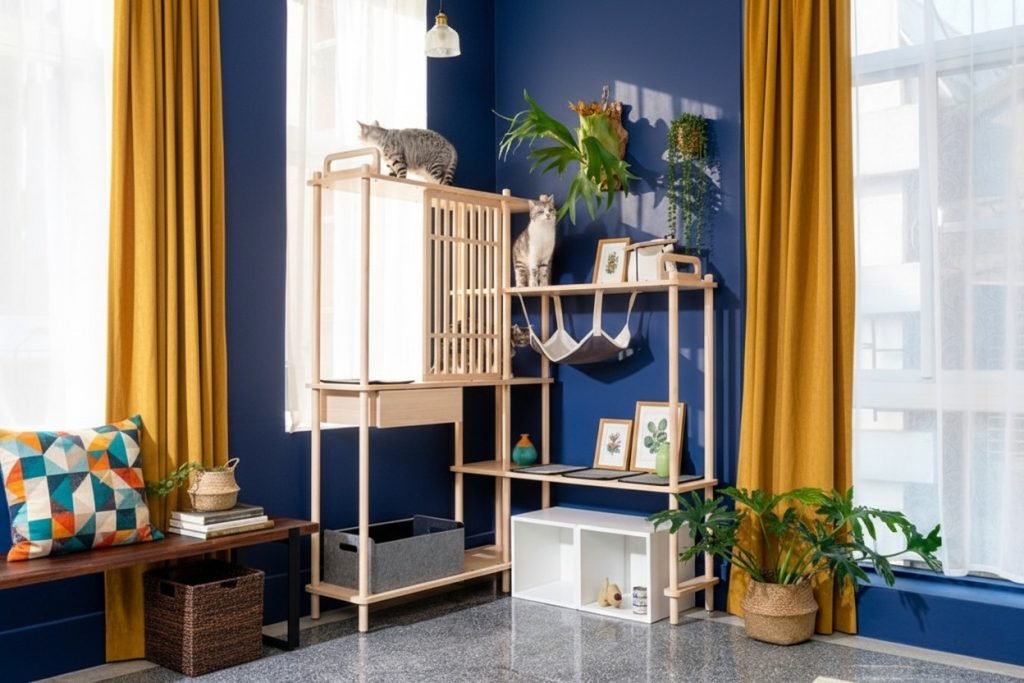 cat friendly home design