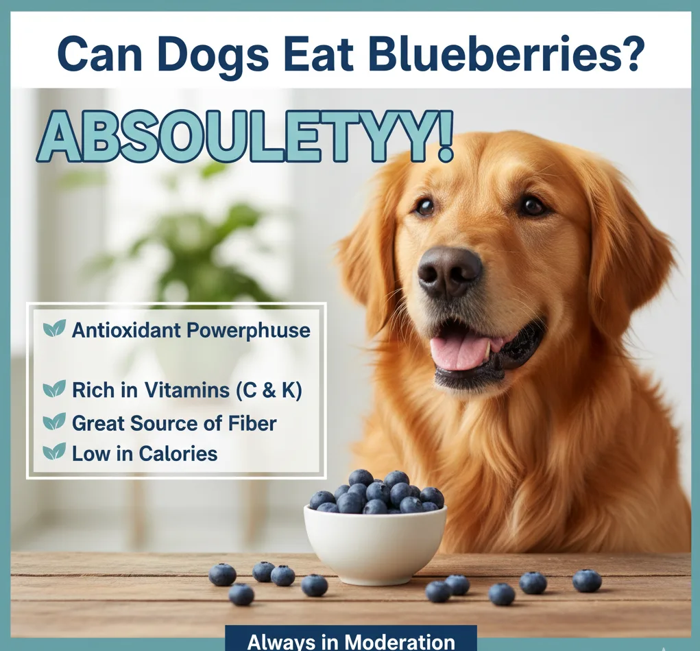 Can Dogs Eat Blueberries