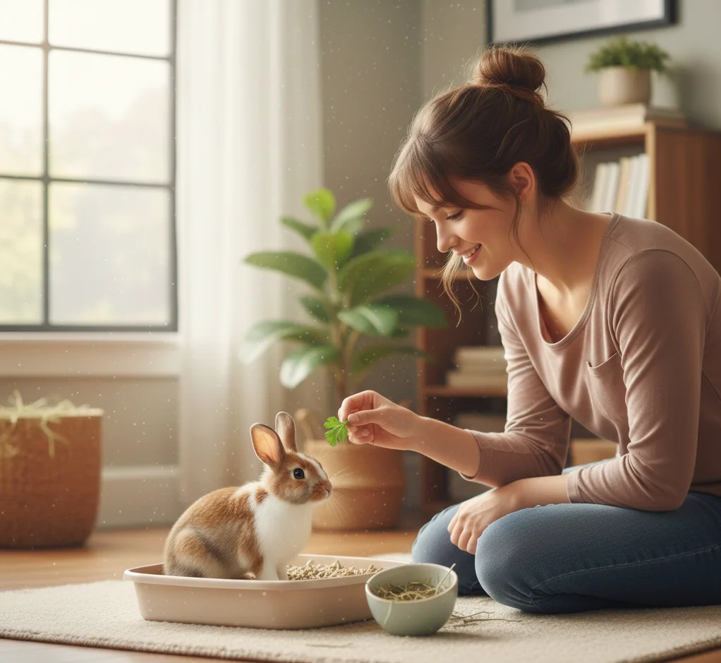 How to Train a Pet Rabbit to Use a Litter Box