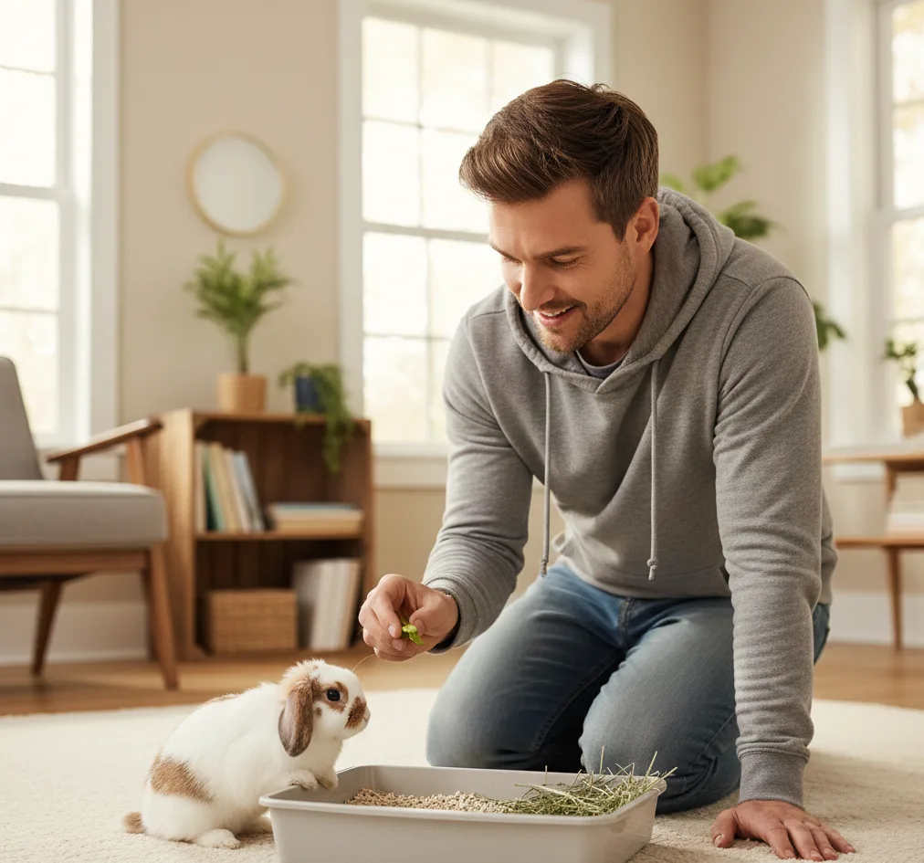 How to Train a Pet Rabbit to Use a Litter Box