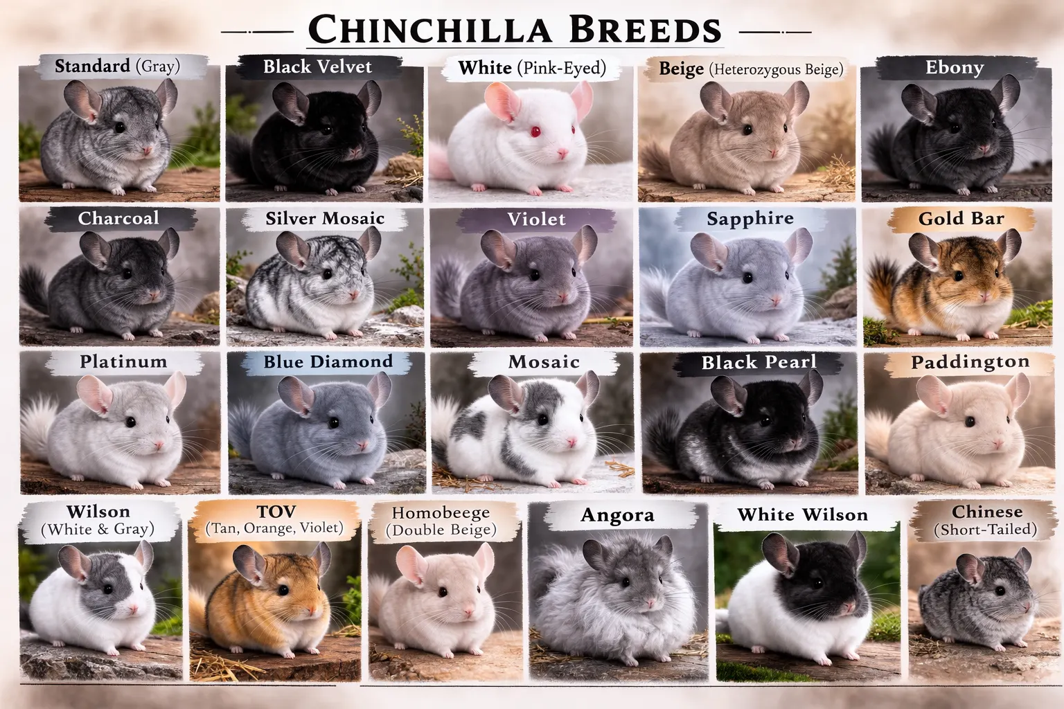 Chinchilla Breeds