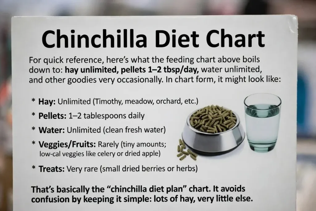 Chinchilla Diet
